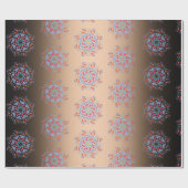 Cherry Blossom und Goldfish Geschenkpapier (Flach)
