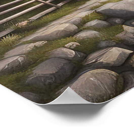 Cherry Blossom Ungerahmt Poster (Ecke)