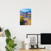 Cherry Blossom Valley Poster (Heimbüro)