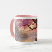 Cherry Blossom Viel Glück Tasse (Vorderseite Links)