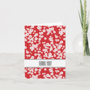 Cherry Blossom Vielen Dank Dankeskarte