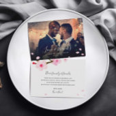 Cherry Blossom vielen Dank für Ihre Fotokarte Dankeskarte