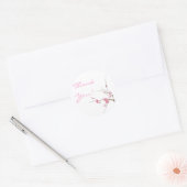 Cherry Blossom Vielen Dank, Sticker (Umschlag)