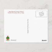 Cherry Blossom Village 04 Postkarte (Rückseite)