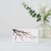 Cherry Blossom Visitenkarte (Stehend Vorderseite)