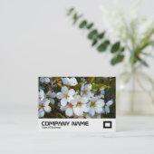 Cherry Blossom Visitenkarte (Stehend Vorderseite)