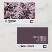 Cherry Blossom Visitenkarte (Vorne/Hinten)