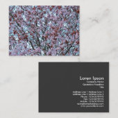 Cherry Blossom Visitenkarte (Vorne/Hinten)