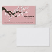 Cherry Blossom Visitenkarte (Vorne/Hinten)