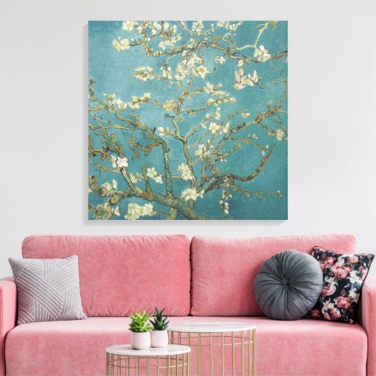 Cherry Blossom Wall Art Leinwanddruck (Insitu (Wohnzimmer))
