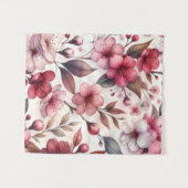 Cherry Blossom Wandteppich (Vorderseite (Horizontal))