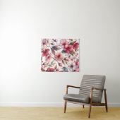 Cherry Blossom Wandteppich (Beispiel (Horizontal))