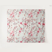 Cherry Blossom Wandteppich (Vorderseite (Horizontal))