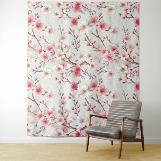 Cherry Blossom Wandteppich (Beispiel)