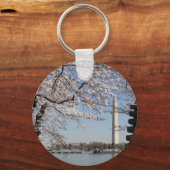 Cherry Blossom Washington DC Schlüsselanhänger (Vorderseite)