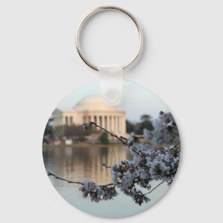Cherry Blossom Washington DC Schlüsselanhänger