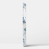 Cherry Blossom Wasserfarbe: Nahtlose Apfelbaum-Pat Case-Mate iPhone Hülle (Rückseite / Links)