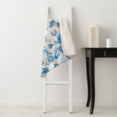 Cherry Blossom Wasserfarbe: Nahtlose Apfelbaum-Pat Sherpadecke (Beispiel)