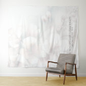 Cherry Blossom Wedding Backdrop (Art. 2) Wandteppich (Beispiel (Horizontal))