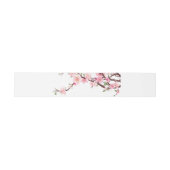Cherry Blossom Wedding Einladungsbanderole (Flach)