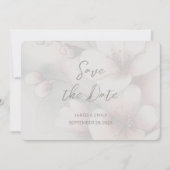 Cherry Blossom Wedding Foto Save the Date hinzufüg (Vorderseite)