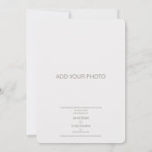 Cherry Blossom Wedding Foto Save the Date hinzufüg (Rückseite)