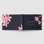 Cherry Blossom Wedding Gast Gästebuch (Voll)