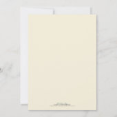 Cherry Blossom Wedding Invitation (pink) Einladung (Rückseite)