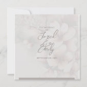 Cherry Blossom Wedding Invitation QR Code Einladung (Vorderseite)