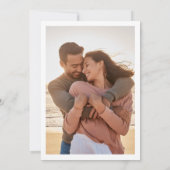 Cherry Blossom Wedding Pink Floral Foto Einladung (Rückseite)