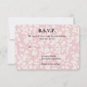 Cherry Blossom Wedding RSVP (Vorderseite)