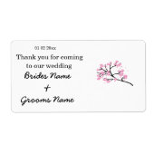 Cherry Blossom Wedding Souvenirs Geschenke Geschen (Vorne)