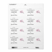 Cherry Blossom Wedding Souvenirs Geschenke Geschen (Vorne)