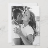 Cherry Blossom Wedding speichern das Datum Karten (Rückseite)