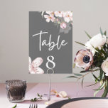 Cherry Blossom Wedding Table Card Tischnummer<br><div class="desc">Personalisieren Sie diese wunderschönen Aquarellkirschblütenkarten für Ihren besonderen Tag! Matching Hochzeitskollektion verfügbar!</div>