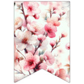 Cherry Blossom Wimpelkette (Dritte Fahne)