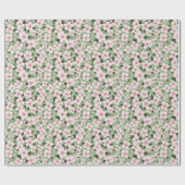 Cherry Blossom Wrapping Paper Geschenkpapier (Flach)