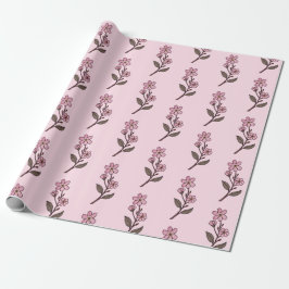 Cherry Blossom Wrapping Paper - rosa Muster Geschenkpapier