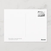 Cherry Blossom "Yae-benitoranowo" Postkarte (Rückseite)