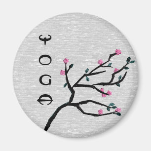 Cherry Blossom - Yoga-Magnete Magnet