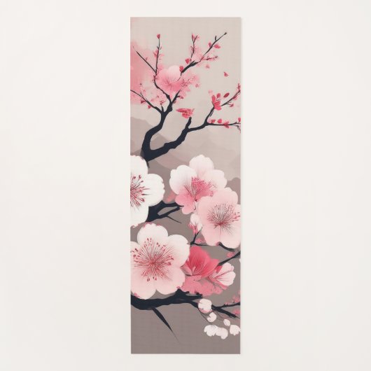 Cherry Blossom Yoga Mat Yogamatte (Vorderseite)