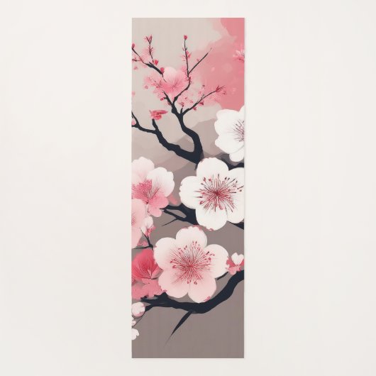 Cherry Blossom Yoga Mat Yogamatte (Rückseite)