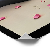 Cherry Blossom Zen Garden Poster (Ecke)