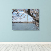 CHERRY BLOSSOMS #1 AUF LEINWAND 20 "x 16" (Insitu (Holzboden))