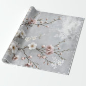 Cherry Blossoms Abstrakt Geschenkpapier (Ungerollt)