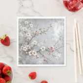 Cherry Blossoms Abstrakt Serviette (Beispiel)