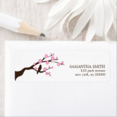 Cherry Blossoms Adressetiketten (Insitu)