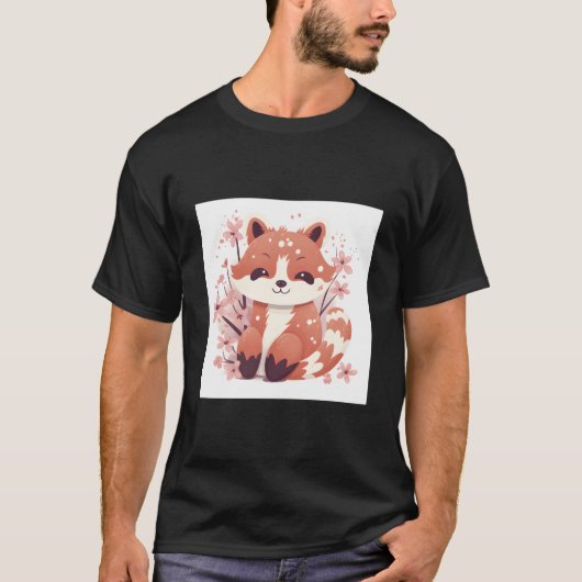 Cherry Blossoms And Red Pandas Elevate Your Style T-Shirt (Vorderseite)