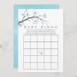 Cherry Blossoms Baby Dusche Bingo Einladung
