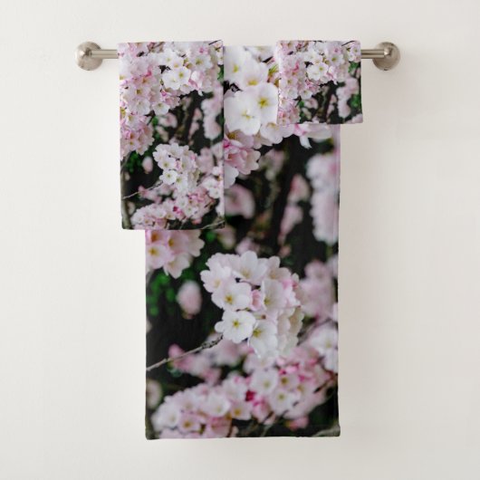 Cherry Blossoms Badhandtuch Set (Insitu)